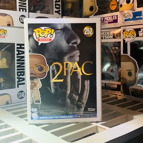 Funko Pop! Rocks: Tupac - Loyal To The Game Vinyl Figure 3.75 Inches